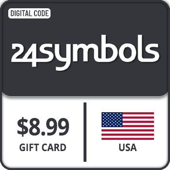 24symbols Gift Card USA 8.99 USD