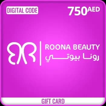 Roona Beauty UAE Gift Card 750 AED