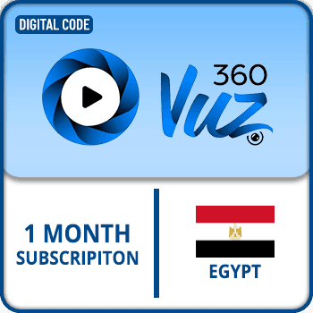 360VUZ Gift Card EGYPT Subscription Month 1