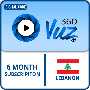 360VUZ Gift Card LEBANON Subscription Month 6