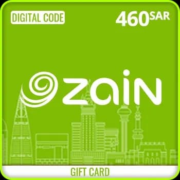 Zain KSA Gift Card 460 SAR