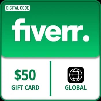 Fiverr Gift Card Global $50 by Rewarble