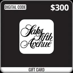 Saks Fifth Avenue Gift Card $300