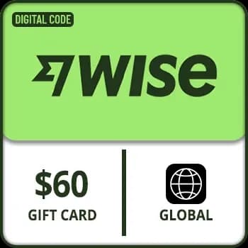 Rewarbale Wise Gift Card Global $60