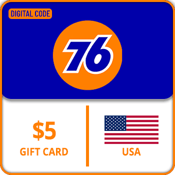 76 Gas Stations Gift Card USA 5 USD