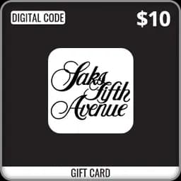 Saks Fifth Avenue Gift Card $10