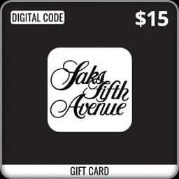 Saks Fifth Avenue Gift Card $15