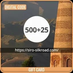 Siro-Silkroad Gift Card 500+25 Points