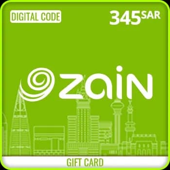 Zain KSA Gift Card 345 SAR