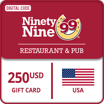 99 Restaurant & Pubs Gift Card USA $250