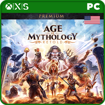 Age of Mythology Retold Premium Edition Xbox Series X-S PC Xbox Game Key US