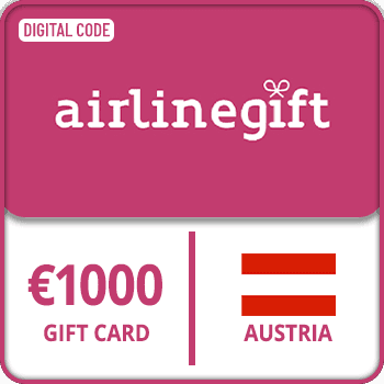 Airline Gift Card AUSTRIA 1000 EUR