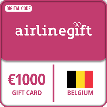 Airline Gift Card BELGIUM 1000 EUR