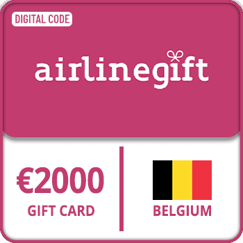 Airline Gift Card BELGIUM 2000 EUR