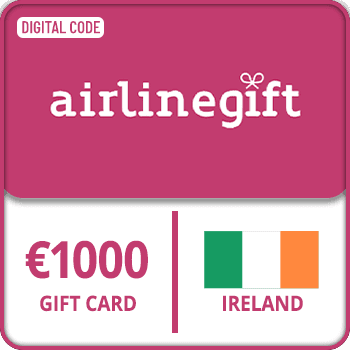 Airline Gift Card IRELAND 1000EUR