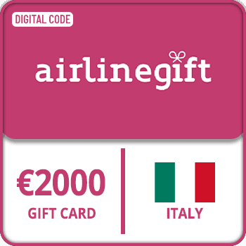 Airline Gift Card ITALY 2000 EUR
