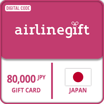 Airline Gift Card JAPAN 80000 JPY