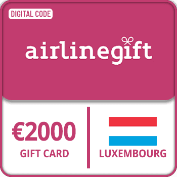 Airline Gift Card LUXEMBOURG 2000 EUR
