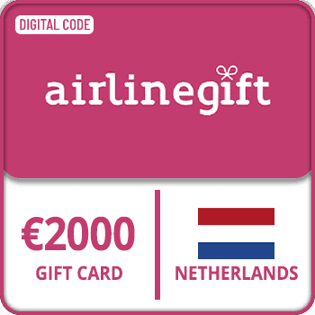 Airline Gift Card NETHERLANDS 2000 EUR