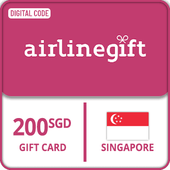 Airline Gift Card SINGAPORE 200 SGD