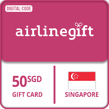 Airline Gift Card SINGAPORE 50 SGD