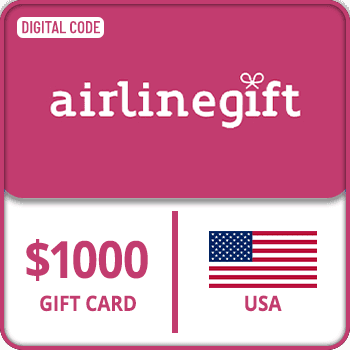 Airline Gift Card USA $1000