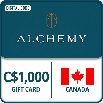 Alchemy Gift Card Canada CAD 1000