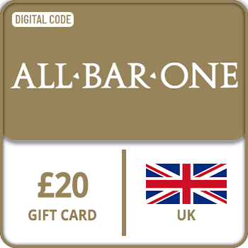 All Bar One Gift Card UK 20 GBP