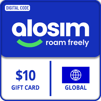 aloSIM Gift Card Global 10 USD