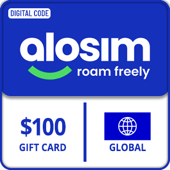 aloSIM Gift Card UAE 100 USD