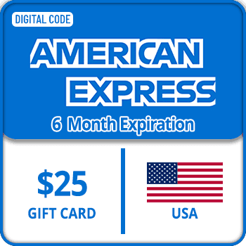 American Express Gift Card USA 6 Month 25 USD