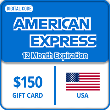 American Express Gift Card USA 12 Month 150 USD
