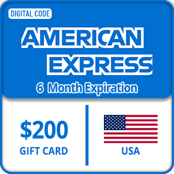 American Express Gift Card USA 6 Month 200 USD