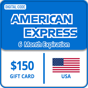 American Express Gift Card USA 6 Month 150 USD