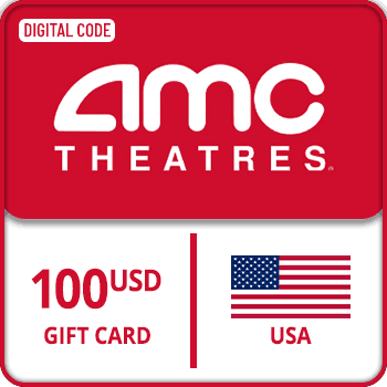 AMC Theatres eGift Voucher Gift Cards USA $100