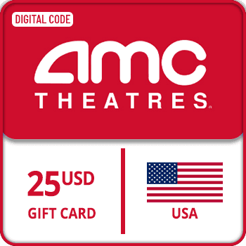AMC Theatres eGift Voucher Gift Card USA $25