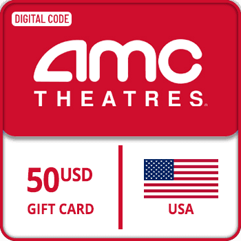 AMC Theatres eGift Voucher Gift Card USA $50