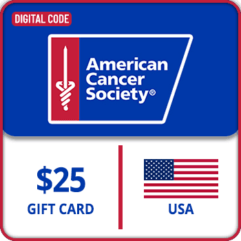 American Cancer Society Gift Card USA 25 USD