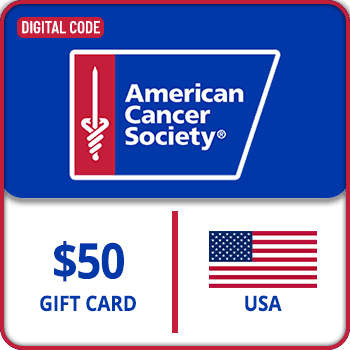 American Cancer Society Gift Card USA 50 USD