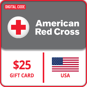 American Red Cross Gift Card USA 25$