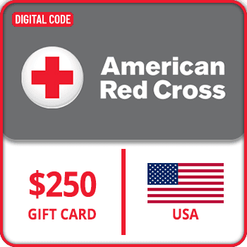 American Red Cross Gift Card USA 250$