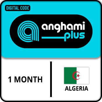 Anghami Plus Gift Card ALGERIA 1 MONTH