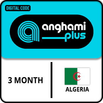 Anghami Plus Gift Card ALGERIA 3 MONTH