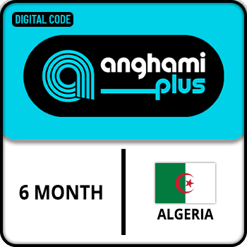 Anghami Plus Gift Card ALGERIA 6 MONTH