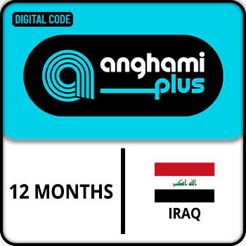 Anghami Plus Gift Card IRAQ 12 MONTH