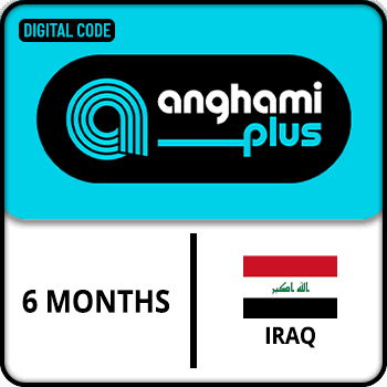 Anghami Plus Gift Card IRAQ 6 MONTH