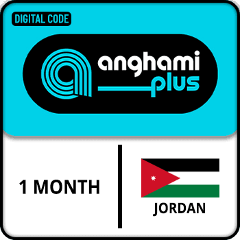 Anghami Plus Gift Card JORDAN 1 MONTH
