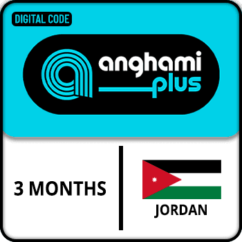 Anghami Plus Gift Card JORDAN 3 MONTH