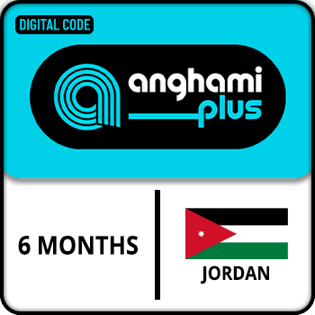 Anghami Plus Gift Card JORDAN 6 MONTH