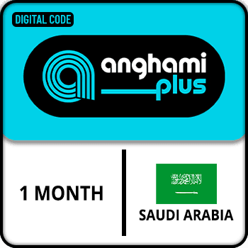 Anghami Plus Gift Card KSA 1 MONTH